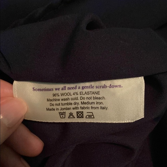 M.M. LaFleur The Ruth Dress Navy Blue Size 16 - Picture 8 of 8